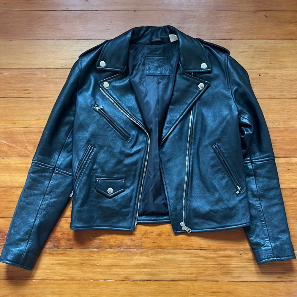 Levis leather jacket